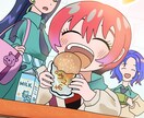 キャラクターの一枚絵を描きます 美しい光に包まれたキャラクターを、あなた好みの絵柄で。 イメージ9