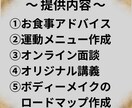元某大手トレーナーが−◯◯kg落とすのを協力します 結果を手に入れましょう！！お食事や運動手厚くサポート イメージ4