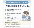 業務効率化サポートします AIで作業のムダを整理し、業務を楽にするサポートをします！ イメージ2