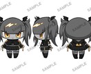 ケモノ等、低頭身マスコットキャラの三面図描きます もふもふ、もちもちなかわいいキャラデザいかがですか？ イメージ4