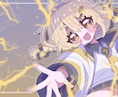 Vtuber活動に！可愛いイラスト描きます アイコン/歌ってみた/立ち絵/キャラデザ制作可！ イメージ1