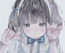 商用利用可能！アニメ感ある女の子描きます 自分だけのアイコンでSNS活動をもっと自分らしく！ イメージ1