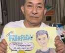手書きにこだわり★気持ちのこもった似顔絵かきます お誕生日や記念日、ｳｪﾙｶﾑﾎﾞｰﾄﾞも◎必ず喜ばせます‼︎ イメージ3