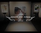 フォトウエディングを映像にします 最高の瞬間をお二人に、そして特別なあの人に感謝を。 イメージ4