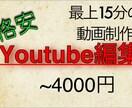 YouTube動画編集行います YouTuber様向け、格安動画編集 イメージ1