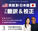 英語➡日本語翻訳・校正｜ネイティブチェック有ります 英語を自然な日本語に。ビジネスも趣味もジャンル問わず対応 イメージ1