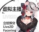 VTuberさん向けの3Dモデル作成しますます 画像1枚からでOK！キャラクター3Dモデリング致します！ イメージ1