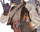 癖なケモノを描きます 人外OCの新規イラストなどに興味の御方！私にお任せを イメージ1