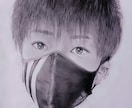 鉛筆画でご希望の似顔絵をかきます 写真のような鉛筆画を目指しております イメージ5