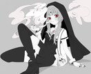 かわいい女の子のイラストを求める方にオススメします あなたの理想の可愛い子をお届けします！！！ イメージ3