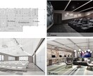 オフィスと店舗の内観外観パースを制作します 住宅/オフィス/店舗の外観パースを制作致します。 イメージ5