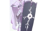 あなたのオリジナルキャラ全身たち絵描きます Trpgや動画などで使える立ち絵を描きます。 イメージ5