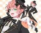 実績◎配信等キャラデザ〜立ち絵やアイコン描きます 閲覧者がグッと増える！可愛い、格好いいイラストをお届けします イメージ5