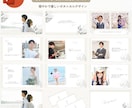 結婚オープニングムービー・テンプレート自作できます パワポまたはCanvaで作れる！デザインも3種類から選べる！ イメージ4