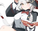 商用利用OK！重厚感のある可愛いイラスト製作します 最短15日で納品+修正2回無料 イメージ5