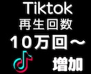TikTok再生回数【10万回】増やします ★プラチナランク【最短即日】振り分け可能・30日間保証付き イメージ1