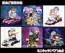 銃も車も追加可能！ミニキャラペアイラスト描きます 荒野行動･PUBGM･APEX･サバゲー･愛車何でも描きます イメージ3