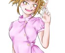 人物イラスト！アイコン、立ち絵などを制作します 専門学校卒業のイラストレーターです画風を似せるのも得意です！ イメージ2