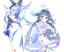 キャラクターデザインおよび立ち絵描きます IRIAM、TRPGなどで使用できる立ち絵イラストを描きます イメージ2