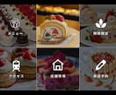 店舗向けリッチメニューを高品質で作成します 【初回限定3,000円】おしゃれなリッチメニューを制作します イメージ7