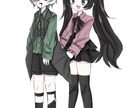 病みかわなイラストを描きます 病みかわでアイコンにピッタリ！！！ イメージ3