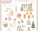 商用OK！シンプルで大人可愛い挿絵描きます 書籍 / WEB /パッケージ等幅広くご使用OK！ イメージ5