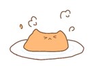 ゆるいかわいいキャラクターかきます 食べ物を生き物することもできます！ イメージ3