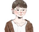 素朴であたたかな似顔絵描きます お客様の持つ空気感を大事に、やさしくあたたかいタッチで表現。 イメージ9