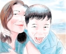 お写真からイラスト作成致します 結婚式の記念やお誕生日などのお祝い、ペットのイラストもOK！ イメージ10