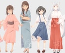 イラスト製作いたします 立ち絵、1枚絵、アイコン、などなどお描きします。 イメージ6