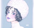 おしゃれな世界観のオリジナルイラスト作成します 商用可能！ポスターやSNSアイコン・挿絵・似顔絵にどうぞ。 イメージ3