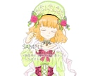 完成品の薔薇ロリータさん立ち絵を販売します TRPGや自作ゲームなど使い方はあなた次第です！ イメージ8