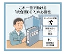 BCPを一本化！迷わず動ける「総合防災計画」ます 消防45年×行政5年。計画の乱立による現場の麻痺を解決！ イメージ3