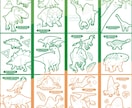 生き物好きが描く個性あるタッチの作品つくります 生き物のイラストを様々なタッチで製作可能です イメージ10
