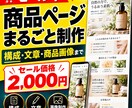 EC商品ページを構成・文章・画像まで作成致します 物販経験を活かして販売目線で商品ページを制作します。 イメージ1