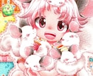商用OK☆一枚絵制作☆可愛い色鉛筆イラスト描きます 鑑賞用・絵本・プレゼント似顔絵・挿し絵などにいかがでしょう☆ イメージ8