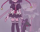 ポップでかわいいイラストをお届けします オリジナルキャラクターやVTuberのイラストが欲しい方に！ イメージ7
