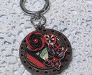 つまみ細工や水引を使ったキーホルダーをお作りします 世界に一つだけのあなたのためのキーホルダーです！ イメージ4
