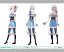 歴20年超の作画監督がキャラクターデザイン致します アニメやゲーム、遊技機、CMなどの映像制作、企業ＰＲ用に イメージ3