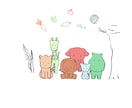 シンプルだけどちょっと可愛い！線画イラスト描きます シンプルだからこそ可愛くも、カッコよくも、お洒落にも見える！ イメージ4