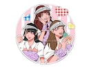 SNS用のアイコン描きます 【主にSNSアイコン】POPな人物イラスト描きます★ イメージ7