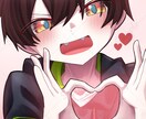 ソシャゲ風の絵柄でSNSのアイコンを描きます 髪の毛の塗りには人一倍こだわり、アイコンを目立たせます✨ イメージ9