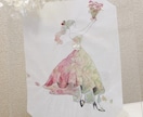 母の日の花束 残します お子様にもらった花を絵にして残しませんか？(1本～) イメージ1