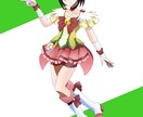 かわいいキャラのイラスト描きます 女性キャラの立ち絵、1枚絵をお描きします イメージ9
