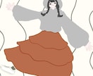 ポップで可愛いイラスト描きます 「自分らしさ」を大切にしたイラストをお届けします イメージ4