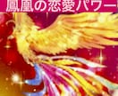 恋愛に強い鳳凰を味方に付けて御縁結びをします 鳳凰をお呼びしあなたに付いて頂き縁結びの力を頂きます｡ イメージ4