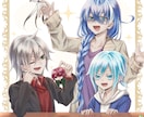 立ち絵、一枚絵、お描きします 一枚絵・立ち絵・キャラデザ・など イメージ7