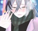 SNS向けのキラキラアイコンを描きます 彩度高めな目を惹くイラストです！ イメージ4