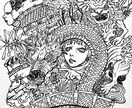 奇妙な女性描きます テーマに沿ったイラストを描かせていただきます。 イメージ6