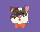 ペットの似顔絵アイコン描きます 絵本のような絵柄でおうちのお子さんを描きます！ イメージ3